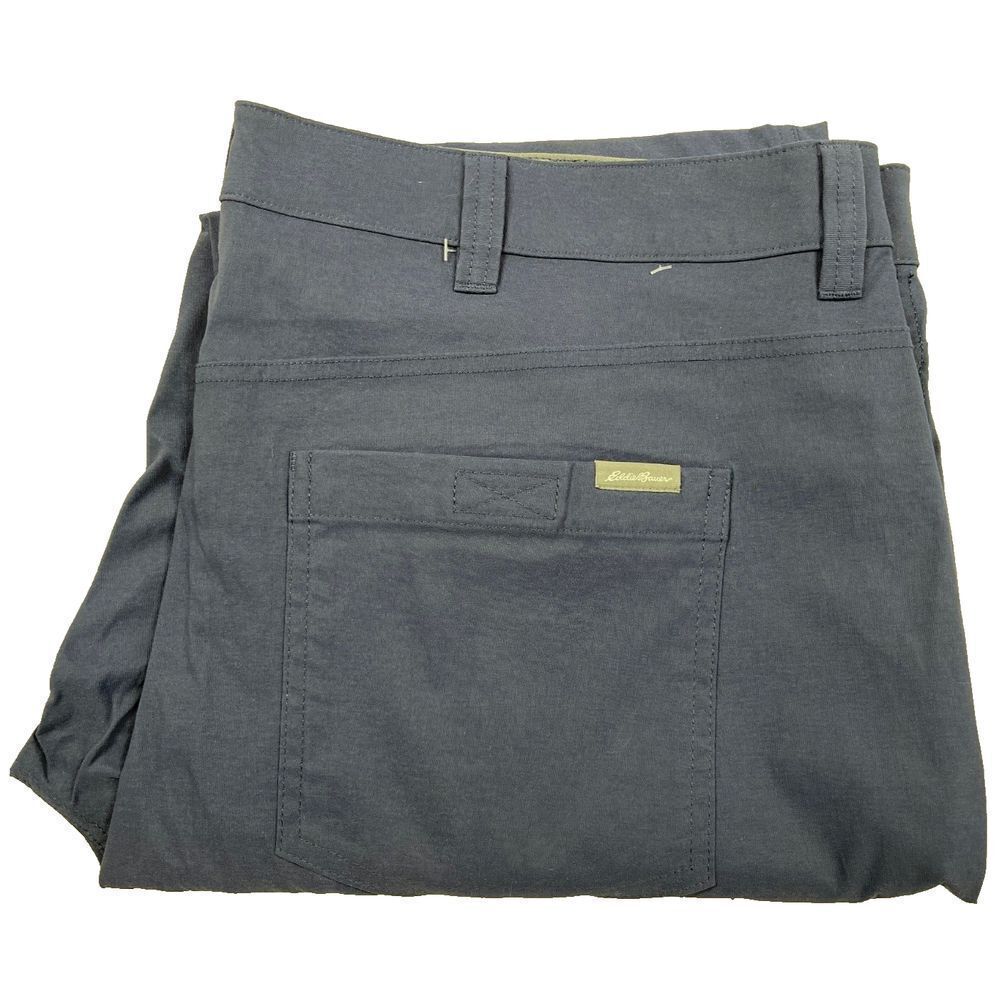 Eddie Bauer Men's UPF 50+ Tech Pants In Navy Blue Size 40 x 32‎ Two Way Stretch